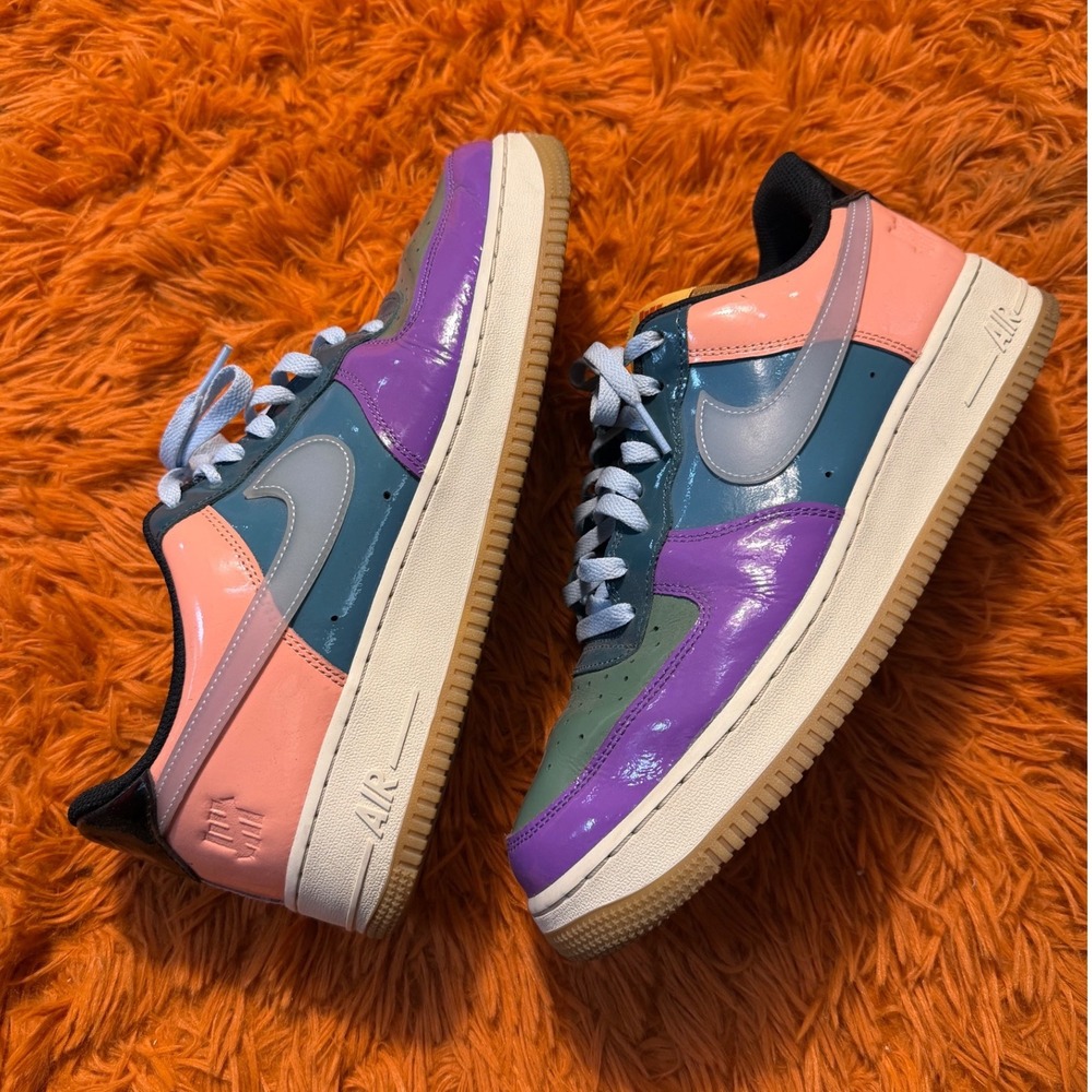 Nike Air Force 1 Low SP Undefeated Wild Berry Celestine Blue DV5255-500 Mens 11